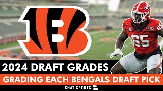 Bengals Draft Grades: All 7 Rounds From 2024 NFL Draft Ft. Amarius Mims \& Jermaine Burton
