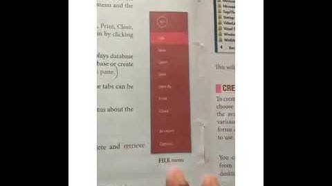 AKPS, Class 8, Sub Computer, Chapter 1, Introduction to Access 2013, Part 2