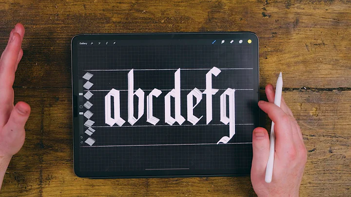 Master the Art of Black Letter Gothic Calligraphy