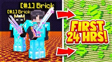 MY *INSANE* FIRST 24 HOURS ON FACTIONS! | Minecraft Factions | Complex Factions [1]