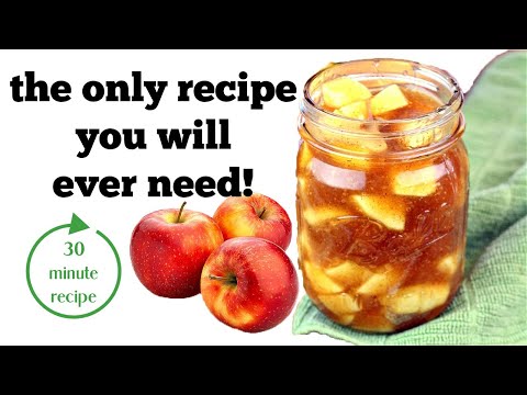 Video: How To Make Delicious Dried Fruit And Apple Pie Filling