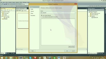 How To Create New SSRS project & How To Create Simple Table Report in SSRS-Video1