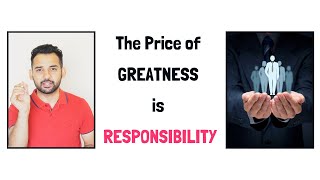 The Price of GREATNESS is RESPONSIBILITY | Motivational Story In Hindi | Real Khoj