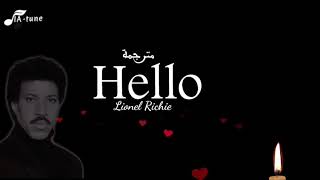 Hello by Lionel Richie  مترجمة {lyrics}- أغنية إنجليزية رومانسية