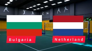 Volleyball live ; Bulgaria women vs Netherland women live match | nations league women