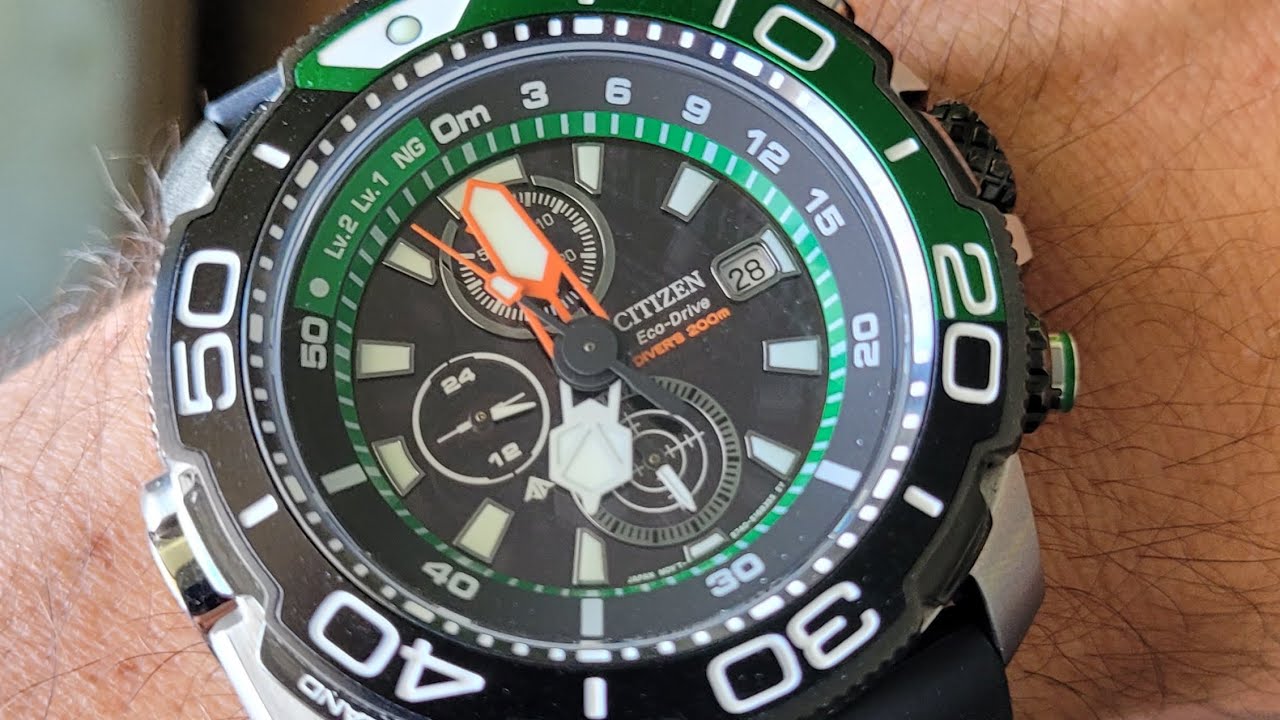 ジェィページ RELÓGIO CITIZEN PROMASTER AQUALAND BJ2168-01E MERGULHADORES, ESSE