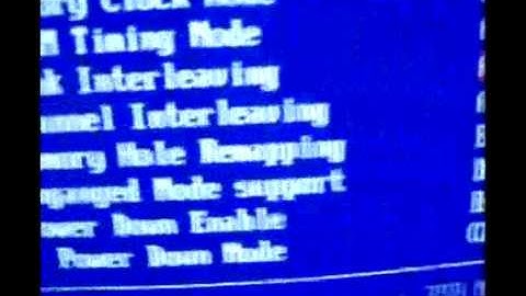 Bios Option Memory Bank Interleaving