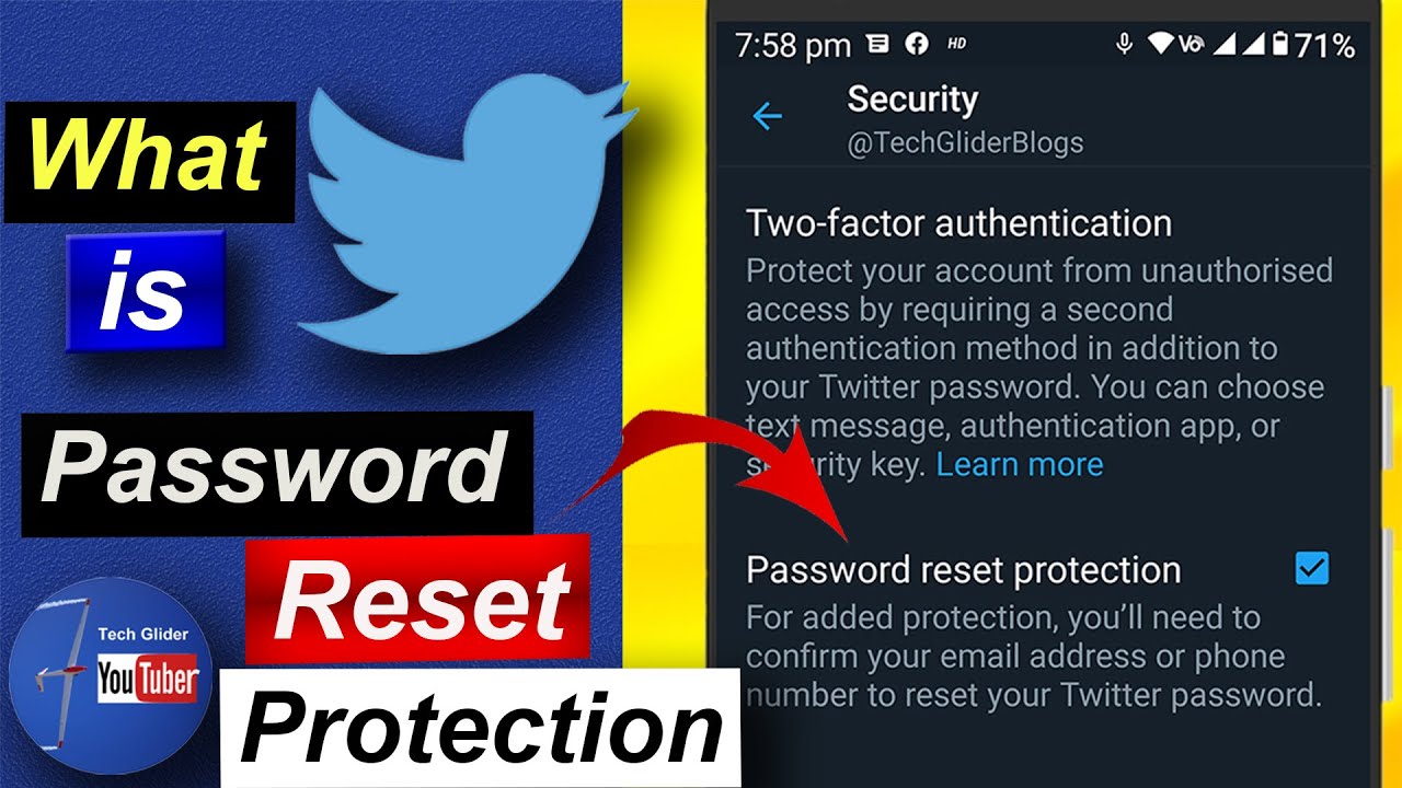 Password Reset Protection For Securing Twitter Account How To Enable