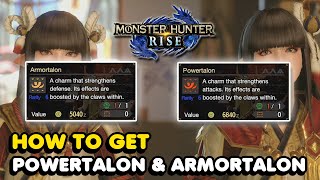 How To Get The Powertalon Armortalon In Monster Hunter Rise