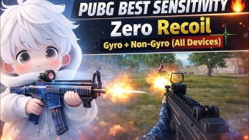 Best Sensitivity Settings 🔥 Zero Recoil Spray | Gyro + Non-Gyro (All Devices)