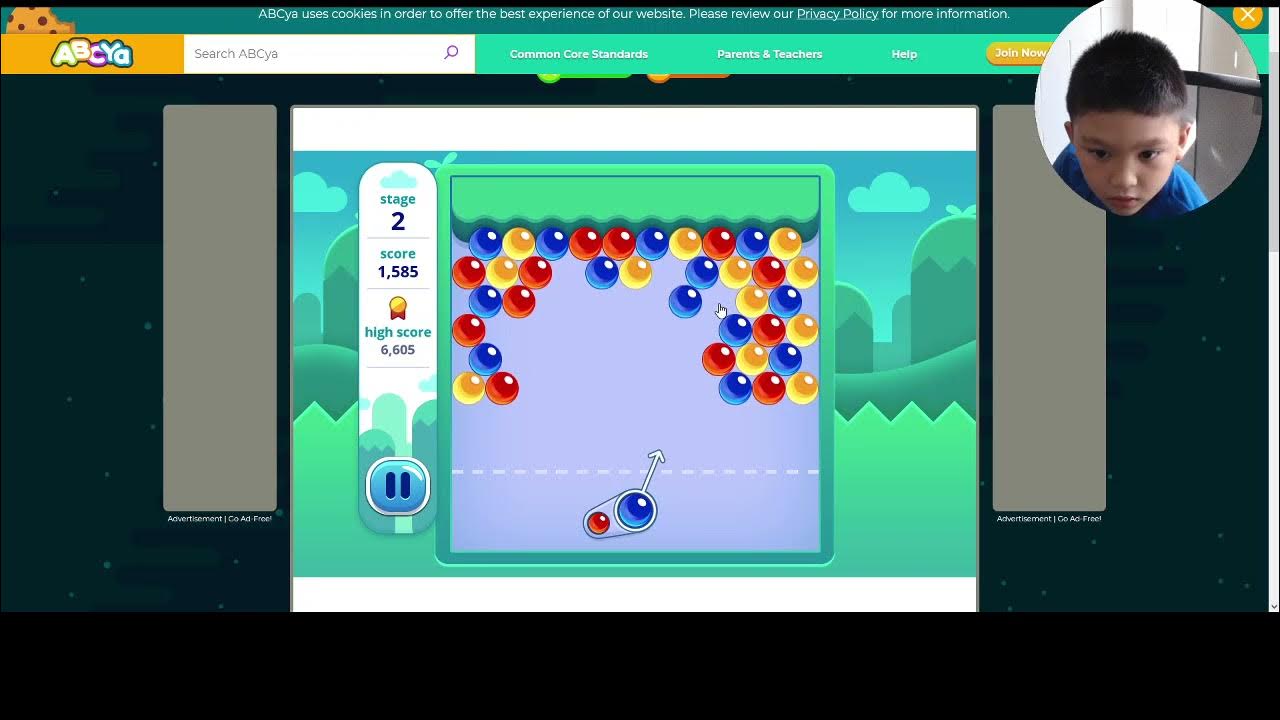 Tingly Bubble Shooter - Strategy Puzzle Game for Kids • ABCya!