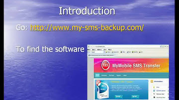How to transfer sms from windows mobile phone to computer