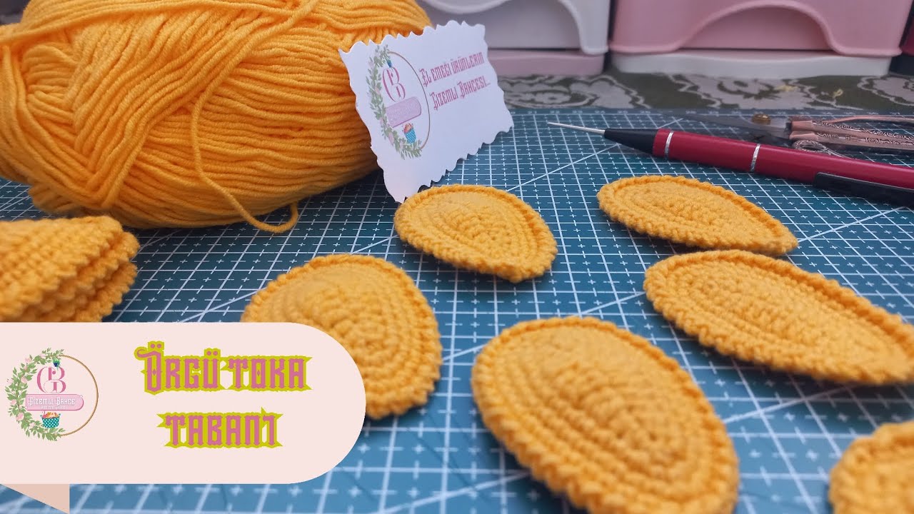 ÖRGÜ Toka Tabanı Yapılışı #örgütoka #crochet #diy #örgü
