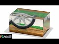 Bicycle Tire Trace in the Sand / Diorama / RESIN ART