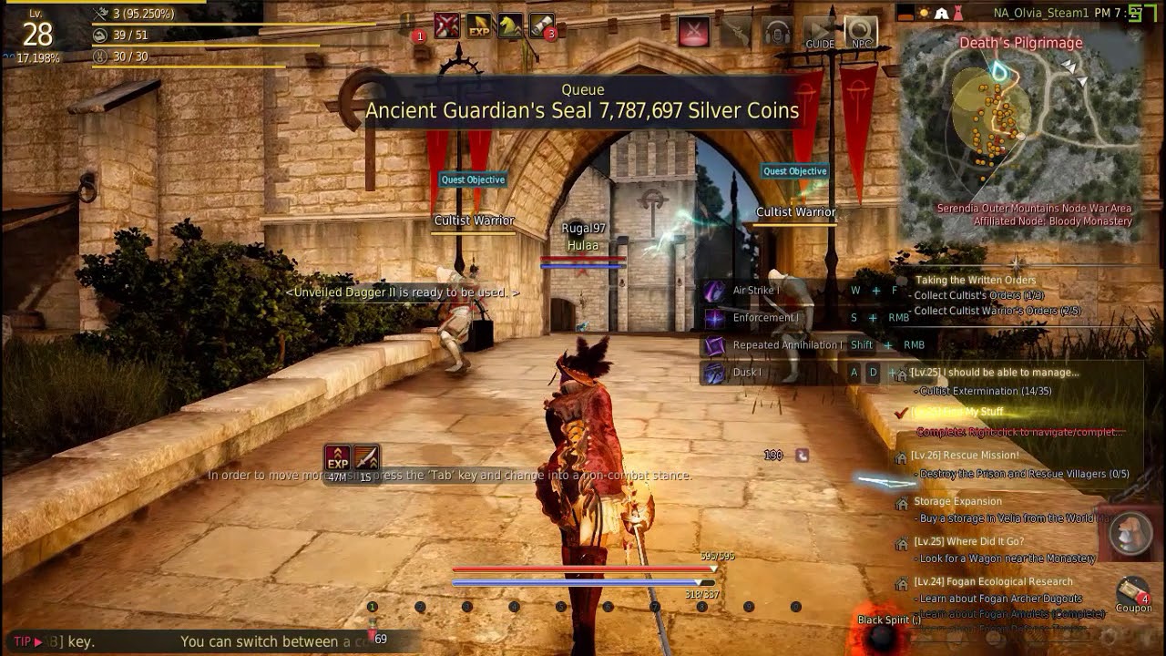 Black Desert online i5 4440 gtx 1050 2G YouTube