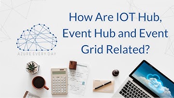 How Are IOT Hub, Event Hub and Event Grid Related?
