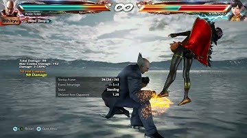 Heihachi Max Damage Rage Drive Combo (104 damage)