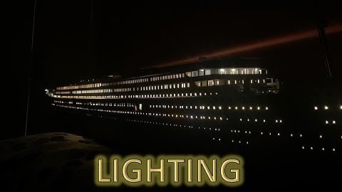 Radio Control Trumpeter 1:200 Titanic Build Part 53 - Lighting, a Deep Dive