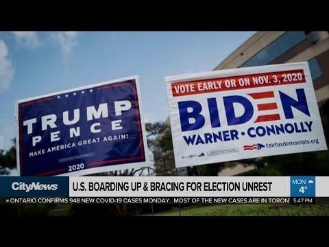 Video: US Authorities Brace For Post-election Turmoil