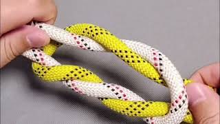 五种日常绳结打法结实牢固宁断不开