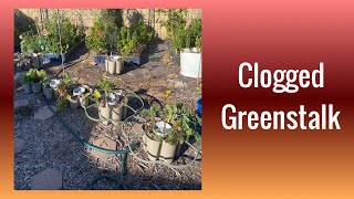 Clogged GreenStalk | Not a set it and forget it