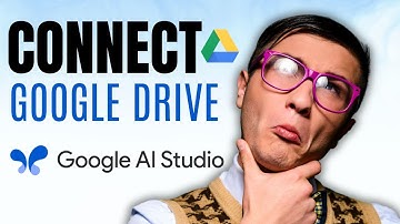 How to Connect Google Drive to Google AI Studio (Google AI Studio for Beginners)