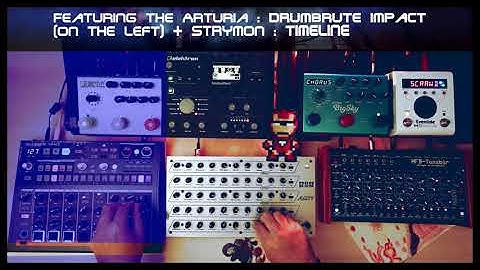 018▶️ 3 Analog Drum Machines (Arturia Drumbrute Impact // MAM ADX1 // MFB Tanzbar)