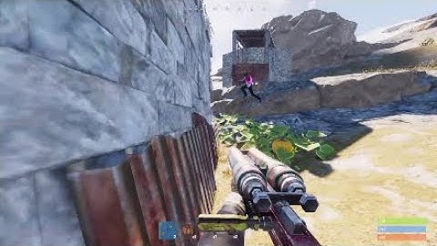 Grubbing M249 With A DB RUST CONSOLE