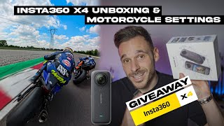 Motorcycle riding and vlogging with the Insta360 X4 | 8K 360 camera