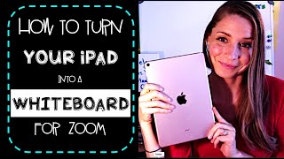 How to Turn Your iPad into a Whiteboard for Zoom