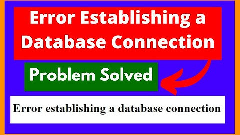 [Problem Fix] How to Fix Error Establishing a Database Connection in Wordpress | हिंदी में सीखिये