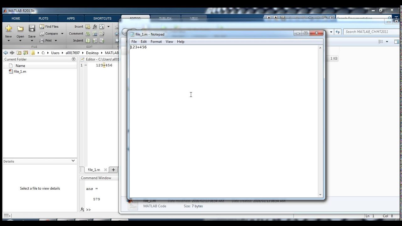 1 2 MATLAB scripts are just plain text files - YouTube