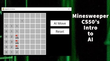 AI Plays Minesweeper | CS50’s Intro to AI with Python Submission