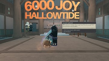 Spending 6000+ Joy in the new Hallowtide Event | Deepwoken