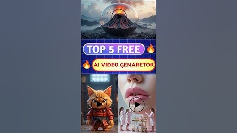 🔥Top 5 FREE AI Video Generator Tools #AIVideoGenerator #AiTool