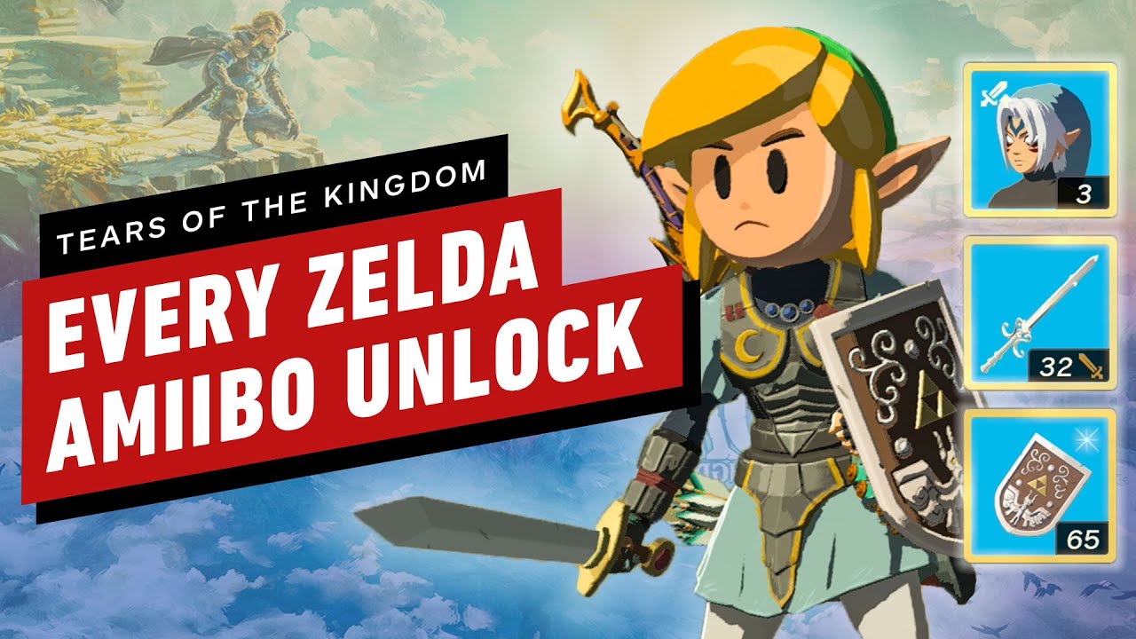 Amiibo Zelda (Tears of the Kingdom) - The Legend of Zelda Nintendo