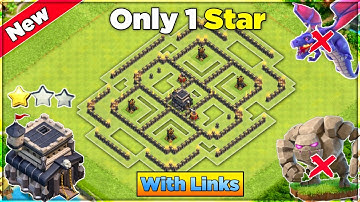 Top 10! Best Town Hall 9 (Th9) Trophy/Hybrid/Farming Base Layout + Copy Link 2025 | Clash Of Clans 