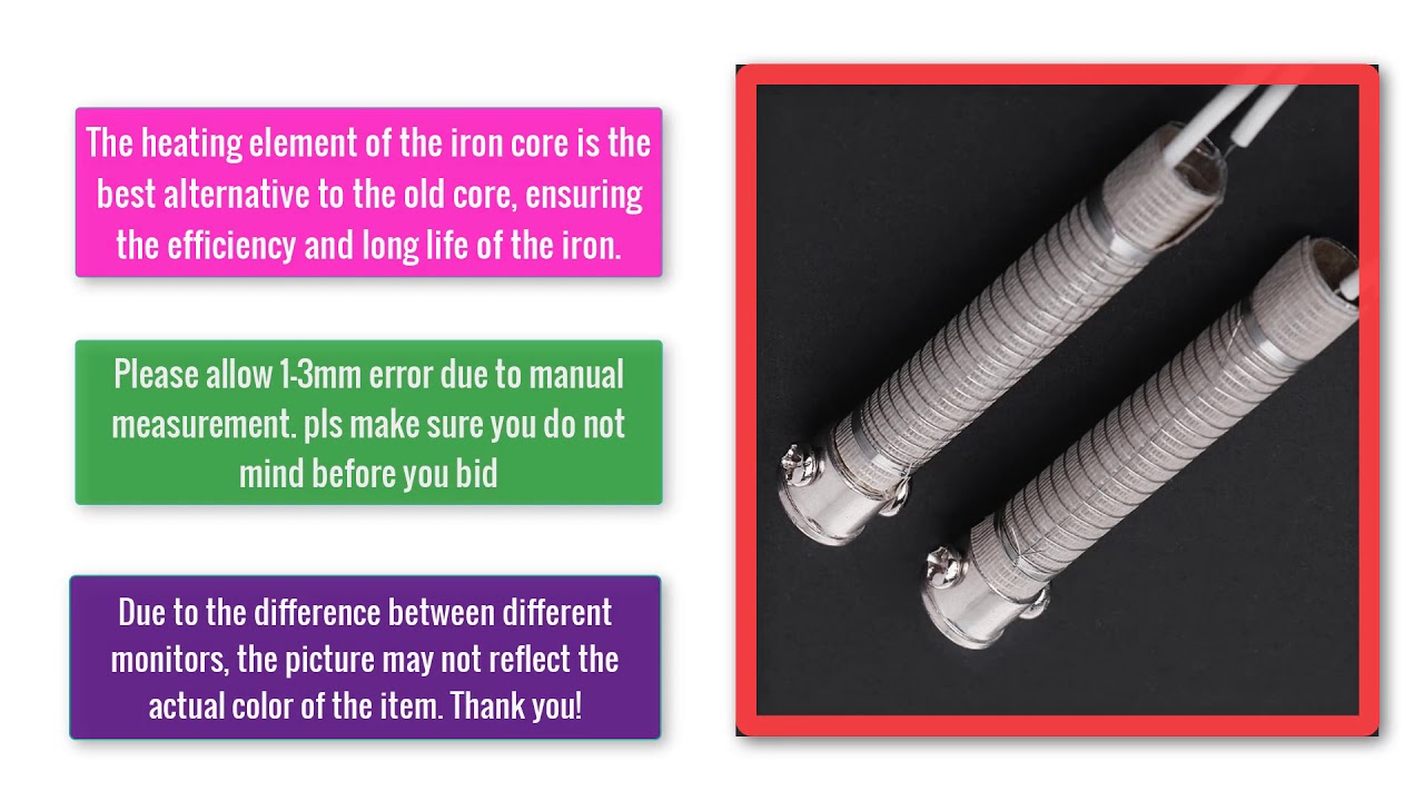 Soldering Iron Core Heating Element Replacement Welding Tool