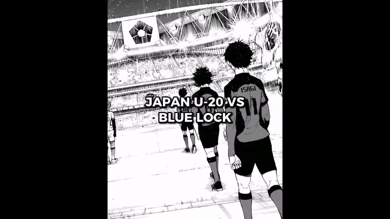 Japan u20 vs blue lock YouTube