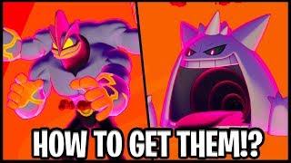 WHERE TO GET GIGANTAMAX Machamp & Gengar in Pokemon Sword and Shield