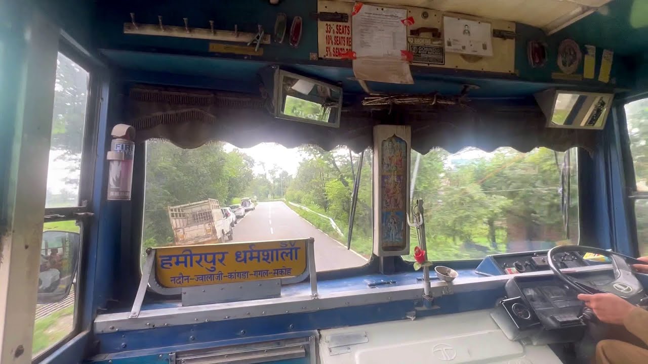 Dharamshala to Kangra Bus journey