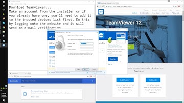 Setting up PC for unattended access, using Team Viewer