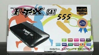 Fox sat 555 sunplus | رسيفر فوكس سات ٥٥٥ صن بلص