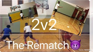 THE REMATCH! 2v2 Vs. Trash Talkers!