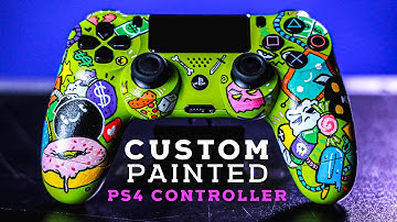 Custom Painted PS4 Controller