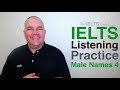 IELTS Listening Practice Male Names 4