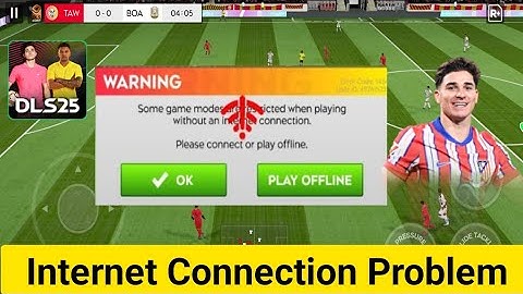 How to Solve Internet Connection Problem in Dream League Soccer 2025. DLS 25 Mobile