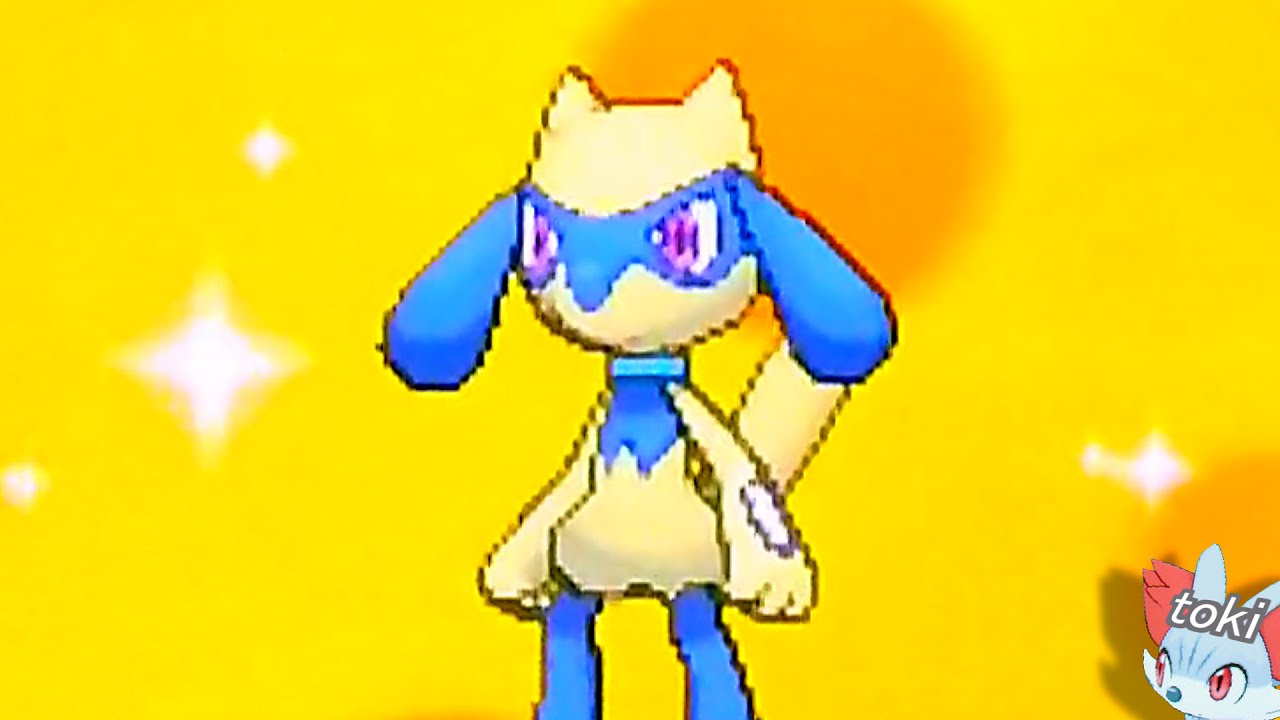 色違いリオル誕生 Pokemon Shiny Riolu Via Mm Youtube