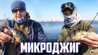 БЕРЕГОВОЙ МИКРОДЖИГ ВЕСНОЙ. ЛОВЛЯ ОКУНЯ НА СПИННИНГ.  Kamfish