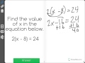 Solving Equations and Properties